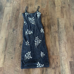 Papell Boutique beaded evening size 8 
￼